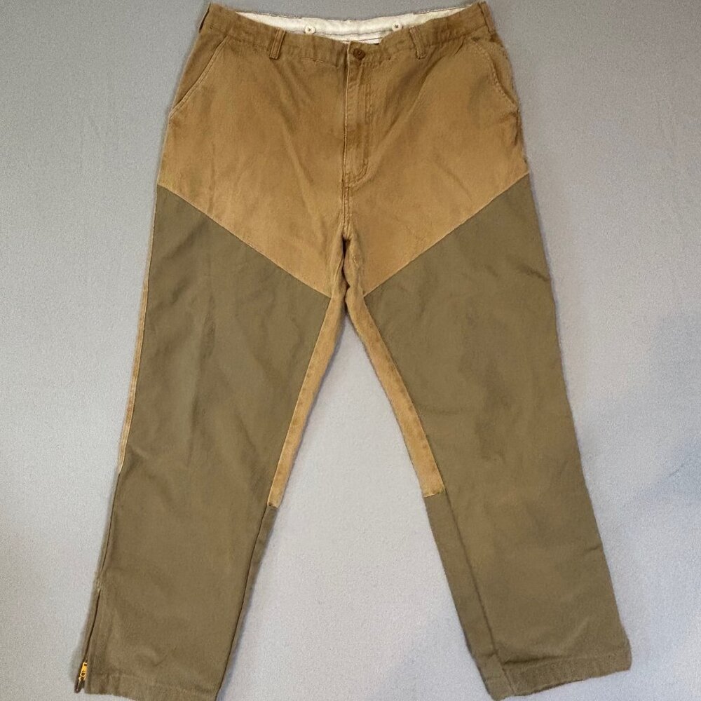 Cabela's Upland Traditions Pants men's 40 Regular Brown Outdoor Field Hunting